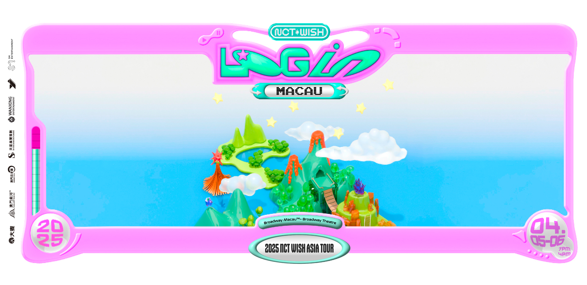 2025 NCT WISH ASIA TOUR LOG in MACAU | Broadway Macau